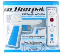 Nyko Wand Controller and Pistol Grip Action Pack (Wii)