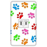 ドレスマ【1口用】カラフル カラー 模様 【コスモシリーズワイド21対応】 コンセントカバー コンセントプレート スイッチカバー スイッチプレート おしゃれ デザイン 交換用 1口 2口 3口 5口 