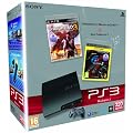 Console PS3 320 noire + Uncharted 3 : l'illusion de Drake + Gran Turismo 5 - platinum
