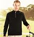 Blue Harbour Golf Pure Wool Zip Funnel Neck Knitted Top