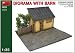 MiniArt 1/35 Barn Diorama Base with Bonus Figure Set by Dragon Models