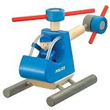 Review Hape WC1050204 / WoodyClick Construction System, Police Helicopter