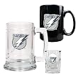 Tampa Bay Lightning 15oz Tankard, 15oz Ceramic Mug & 2oz Shot Glass Set - Primary Logo NHL Hockey