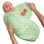 Kiddopotamus SwaddleMe 100% Cotton Knit - Green Cocoa S