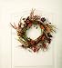 Autumn Fields Flower Wreath with Coneflowers
