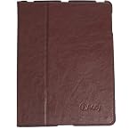 iAccy IPAD3F03 Soft Finish Folio Case for New iPad/iPad 2 (Tan)