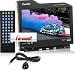 Fahrenheit TID-831NRB In Dash Source Unit DVD Player Single DIN with 8.3 - Inch Touchscreen Flip Out Monitor with Bluetooth