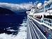 Cruise Ship, Dusky Sound, Fiordland National Park, New Zealand Artists Photographic Poster Print by Richard Cummins, 9x12