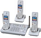 Panasonic KX TG5777 - Cordless phone w/ answering system & caller ID - 5.8 GHz + 1 additional handset(s)