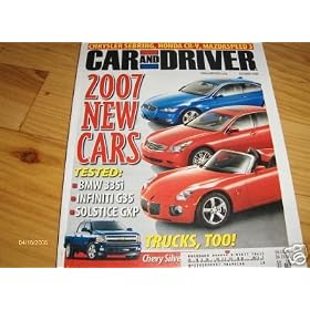 ROAD TEST 2007 Infiniti G35 Sport 6MT Sedan Car And Driver Magazine