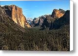 Yosemite Valley Canvas Print / Canvas Art - Artist Jeffrey Campbell