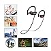 allimity Wireless Headphones Bluetooth V4.1 In-Ear Noise Cancelling Sweatproof Sports Wireless Earbuds with Mic for iPhone iPad Samsung Galaxy Note Sony HTC and Most IOS Android Window Phones (Black)
