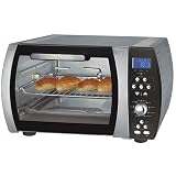 Aroma Programmable Digital Toaster Oven - Stainless Steel