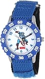 Marvel Kids' W000134 "Time Teacher" Captain America Stainless Steel Watch