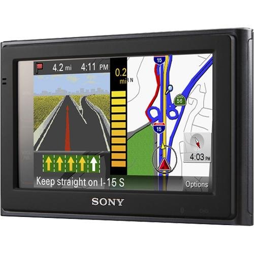 Sony NVU94T 4.8-Inch Widescreen Bluetooth Portable GPS Navigator with Traffic and Text-to-Speech
