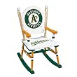 Oakland Athletics MLB Wooden Rocking Chair