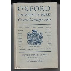 Oxford University Press : General Catalogue