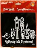 Jack Skellington Nightmare Before Christmas Family Car Decal