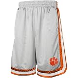 Clemson Tigers Silver Transition Mesh Shorts