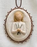 Willow Tree Remembrance Metal-Edged Ornament, 26212