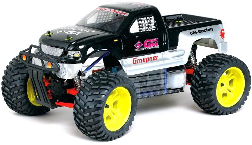 Graupner 90162.RTR - Monster Truck MT6 Fuel, 1:6 2WD mit RC-Anlage und Benzinmotor, 23 cm&sup3;