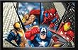 Marvel 20 by 27-Inch 3D Framed Marvel Heroes Wall Art