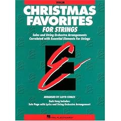 Christmas Favorites - Violin Essential Elements for Strings