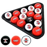Illinois Fighting Illini College Logo Pool Balls Set