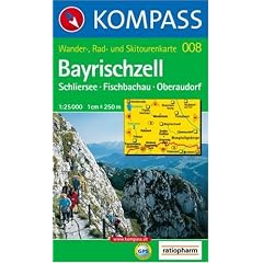 Kompass Karten, Bayrischzell, Schliersee: Wander- und Rad-, Skitourenkarte