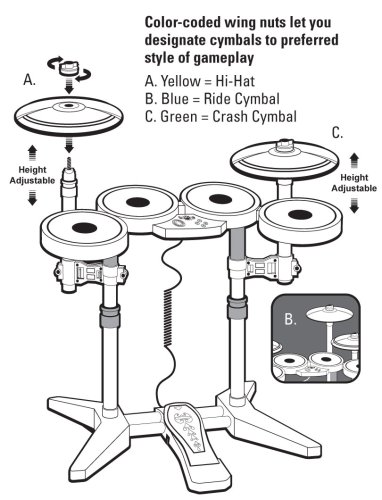 Rock Band 2 Double Cymbal Expansion Kit image