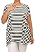 (Plus Size) Printed 3/4 Kimono Sleeve Boat Neck Short Dress (MADE IN U.S.A)