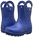 Crocs Kids' Handle It Rain Boot, Sea Blue, 1 M US Little Kids