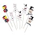 Talking Tables Magic Party Magic Character Canape Picks for a Birthday Party, Multicolor (12 Pack)