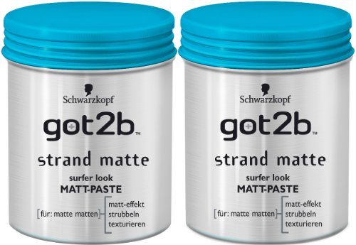 Got2b Strand Matte Matt-Paste 2er Pack (2 x 100 