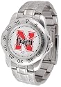 Nebraska Cornhuskers Steel Sports Watch