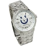 NFL Fossil Indianapolis Colts New 3 Hand Team Logo Stainless Steel Analog Watch