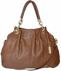 Cynthia Rowley Snake Skin Embossed Leather Satchal Shoulder Bag Handbag