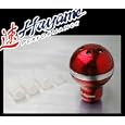 HAYAME PRO BALL TYPE M/T SHIFT KNOB (PSK 1) RED 8,10.12mm