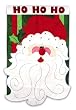 Santa Ho, Ho, Ho! Garden Size Applique Flag