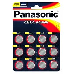 Panasonic Specialist Lithium Knopf Batterien CR2032 x 12