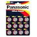 Panasonic Specialist Lithium Knopf Batterien CR2032 x 12