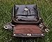 Le'aokuu Mens Genuine Leather Messenger Hiking Waist Hip Bum Pack Drop Leg Bag