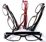 Designer Euro Rhinestone Sparkle Readers