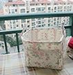 Shabby Chic stocking bag-perfect for organization 1004