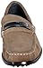 Calvin Klein Men's Keeran Suede Slip On Shoes-Sand