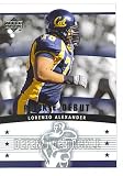 2005 Upper Deck Rookie Debut 169 Lorenzo Alexander (RC - Rookie - Football Cards)