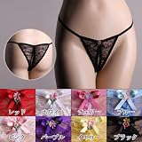 【Fany】リボン付きセクシー股割れシースルーショーツ セクシー8