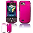 Samsung Behold2 T939 "PDA" Cell Phone Rubber Feel Rose Pink Protective Case Faceplate Cover + Free LiveMyLife Wristband
