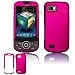 Samsung Behold2 T939 "PDA" Cell Phone Rubber Feel Rose Pink Protective Case Faceplate Cover + Free LiveMyLife Wristband