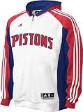 adidas - Detroit Pistons NBA Pre-Game Performance Player Hooded Sweatshirt